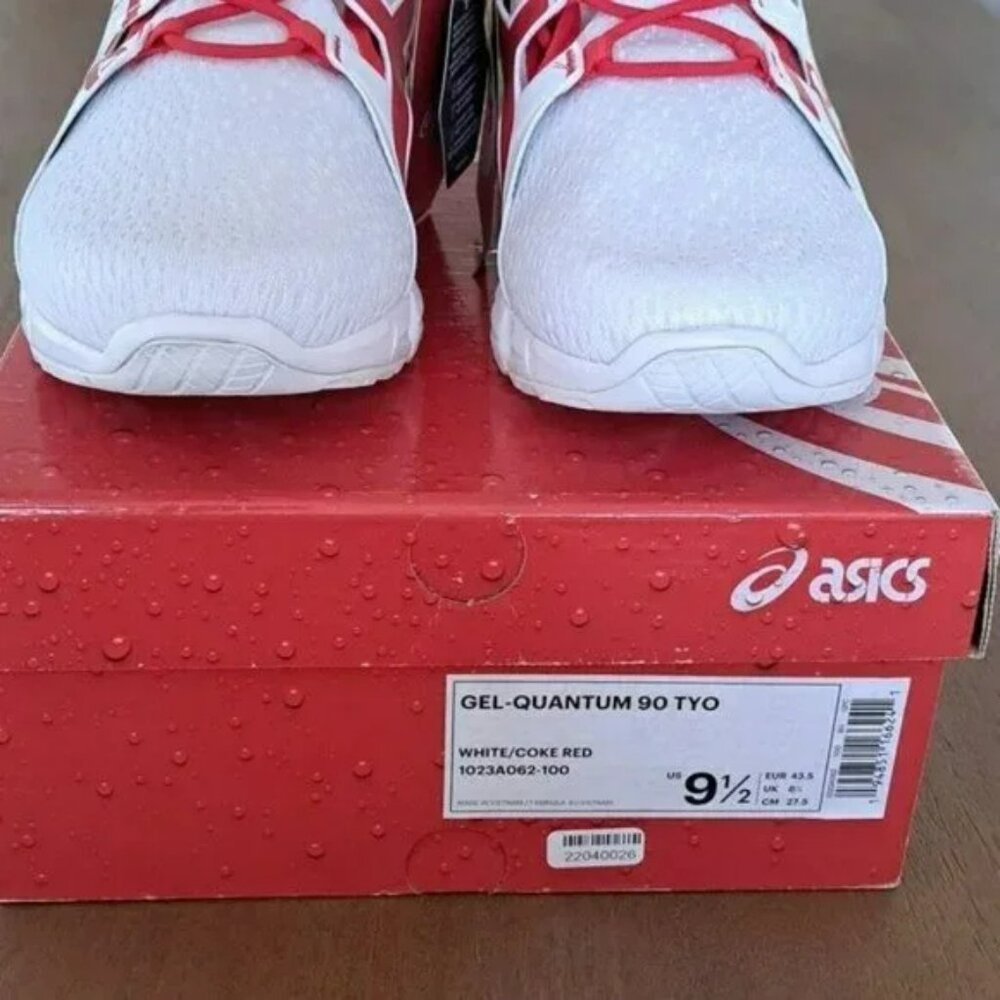 ASICS GEL-QUANTUM 90™ TYO / Coca-Cola - Color: White/Red - Size: Men 9.5 - Picture 3 of 9